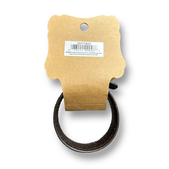 Justin Genuine Leather Cuff Bracelet Turquoise Multicolor Embroidered Aztec West - Picture 4 of 5